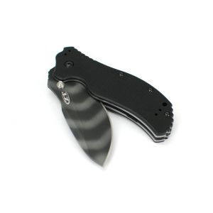 Zero Tolerance ZT0350TS G10 Handle Folding Tiger Striped Blade with SpeedSafe